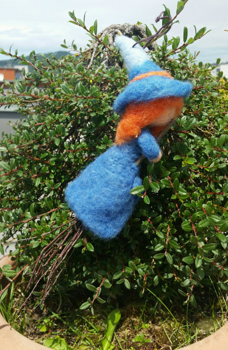fliegende Hexe